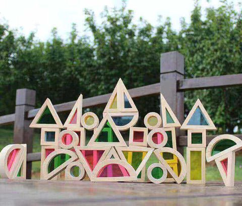 Laser-cut acrylic letters