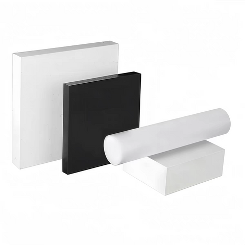 Clear PET plastic sheets for food contact and industrial machine parts