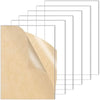 Clear cast acrylic PMMA sheets showing available thickness options from 1mm to 20mm for custom cutting