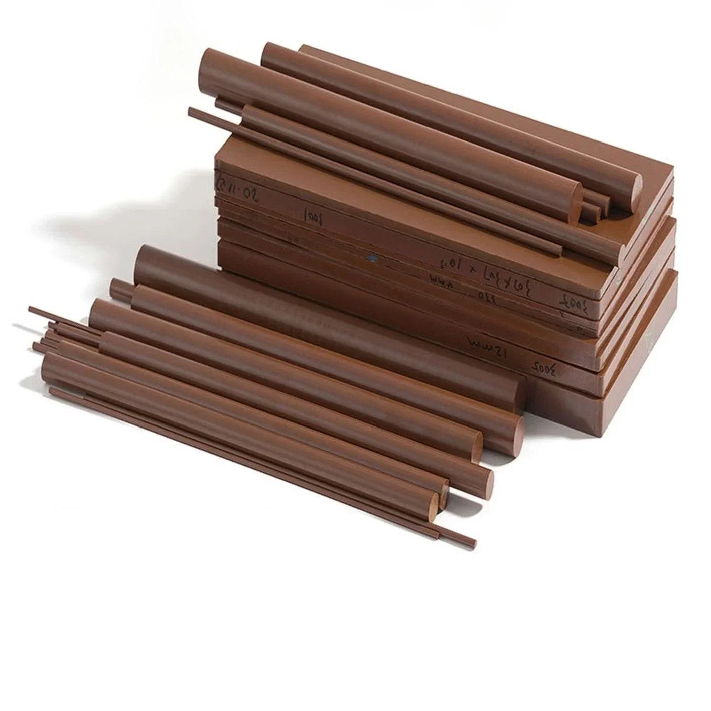 Brown PI polyimide rod for high-temperature applications