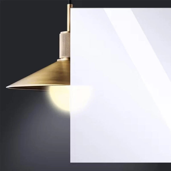 Milky white cast acrylic sheet with glossy finish for LED backlighting and signage applications