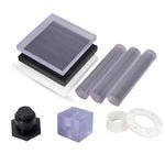 Polycarbonate PC custom machining for transparent covers lenses and impact-resistant components