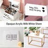 Retail display case using translucent acrylic for elegant product presentation lighting