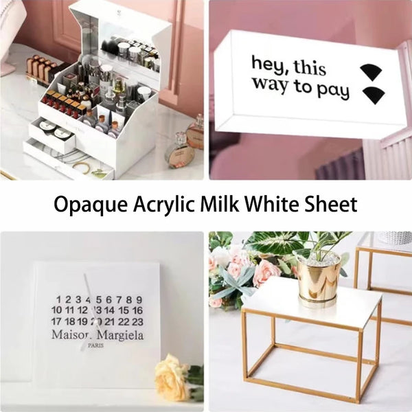 Retail display case using translucent acrylic for elegant product presentation lighting