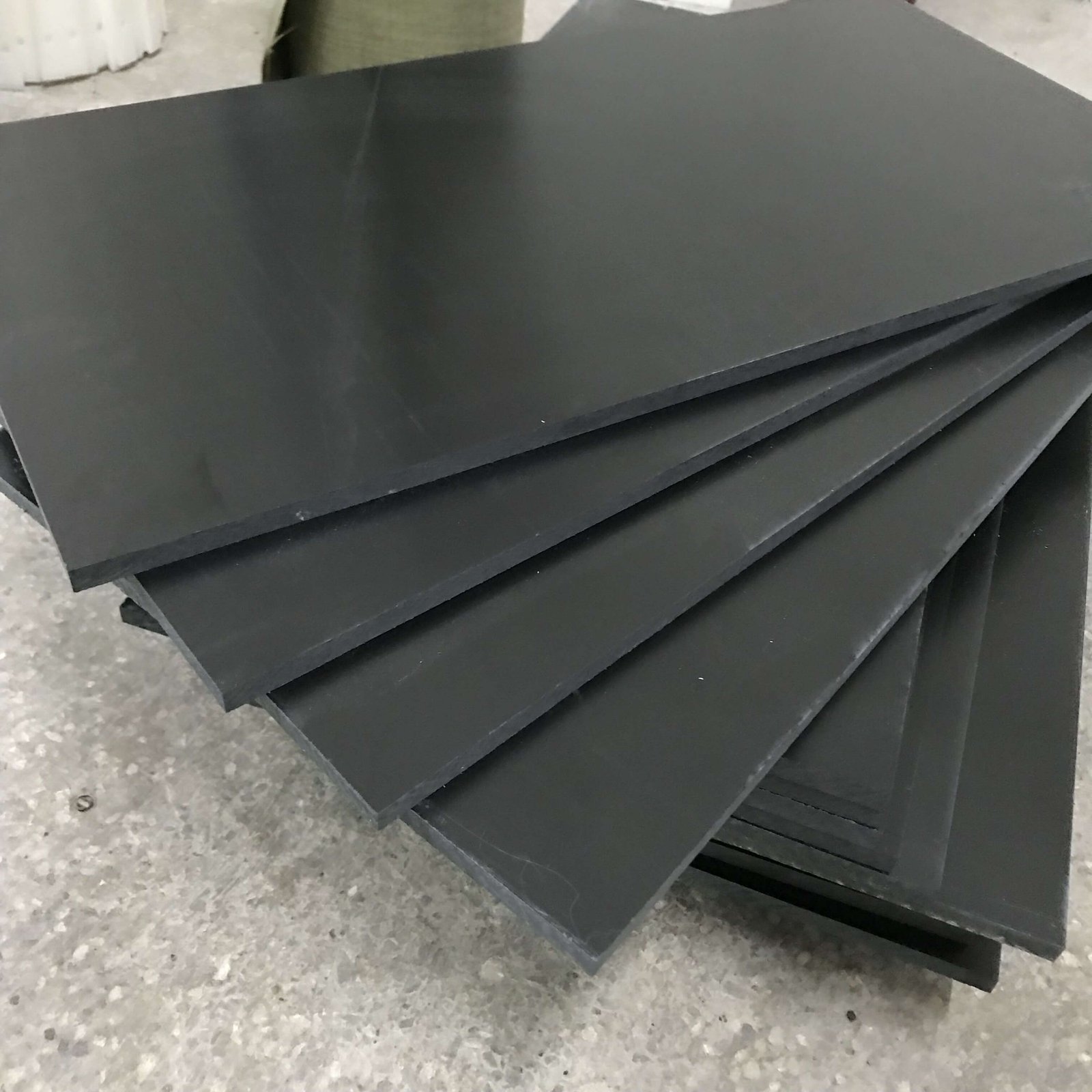 Black ABS sheet cut to size