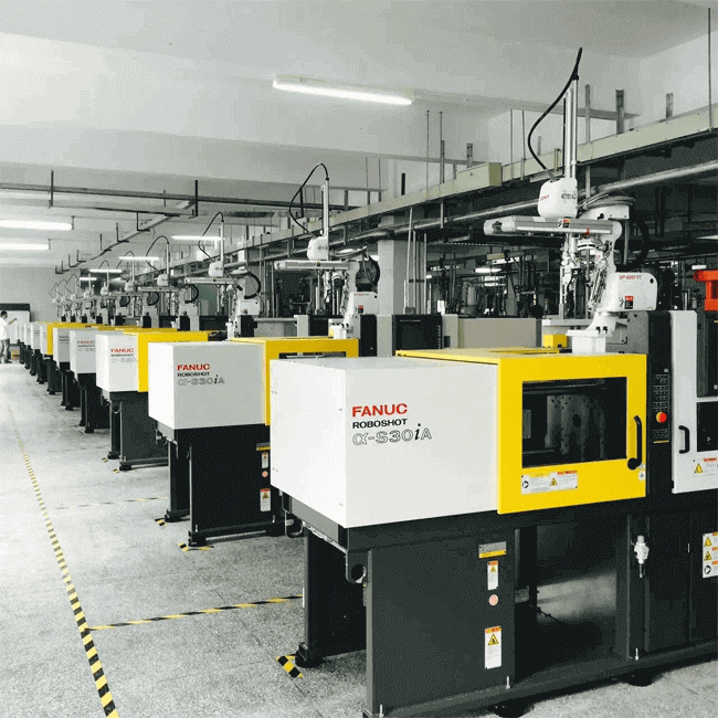 ABS injection molding machine