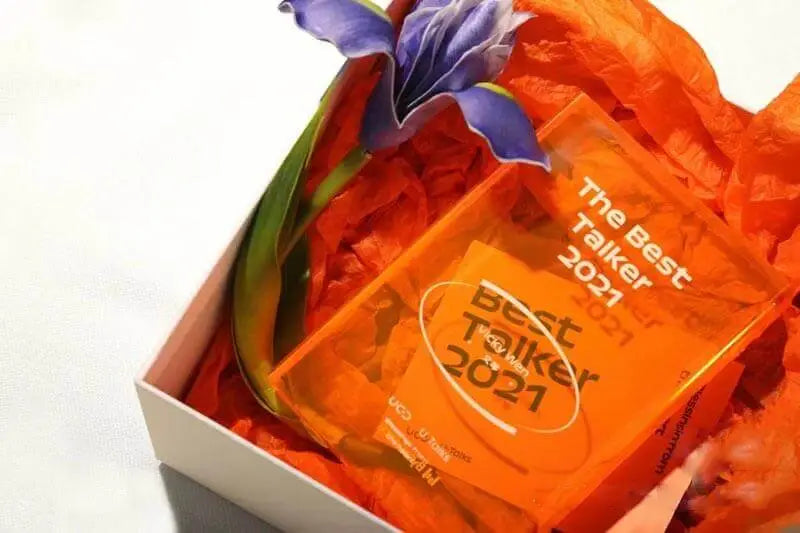 A call-to-action image encouraging retailers to explore the transformative potential of UV-printed acrylic for their branding and retail environments.