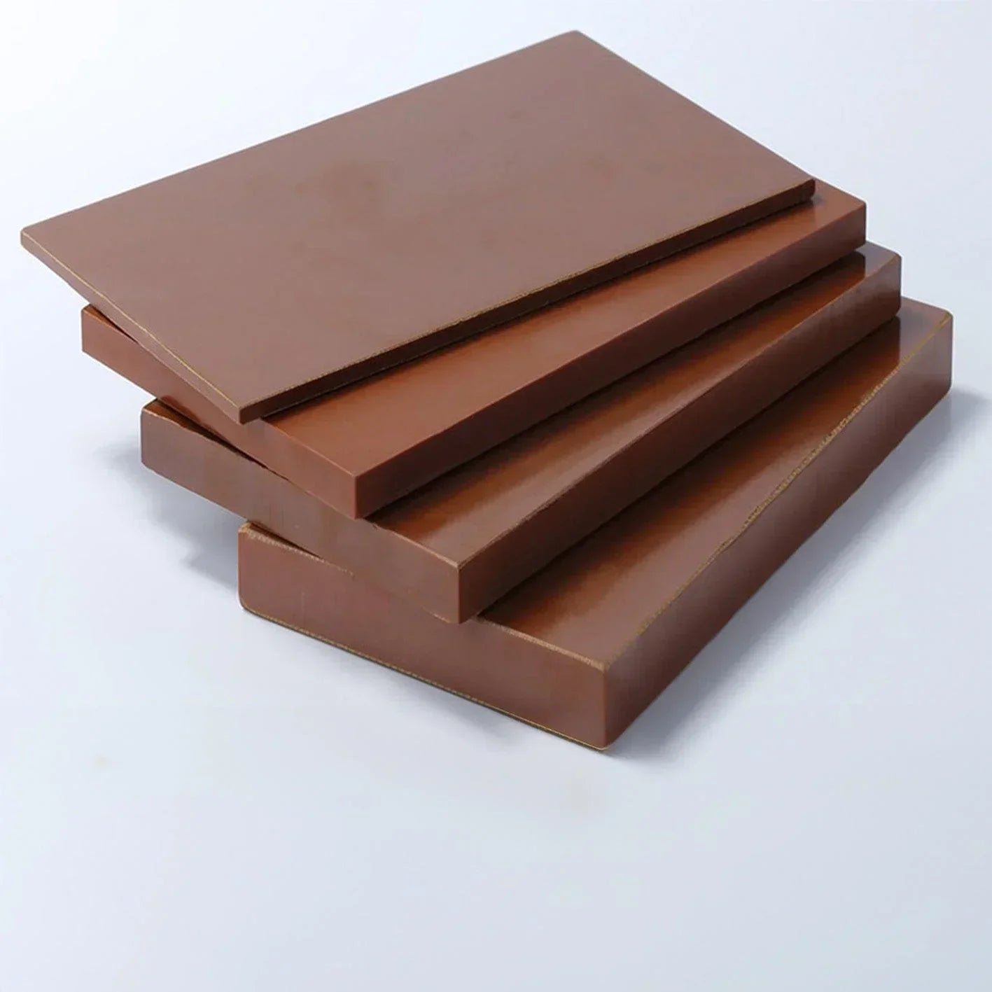Polyimide rod size chart with metric and inch units for engineers