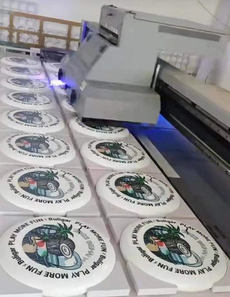 UV printing machine setup and process overview