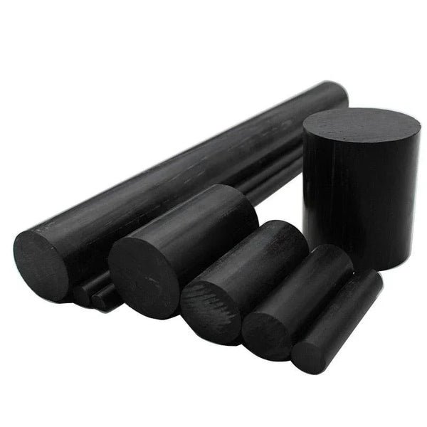 Black ABS Rod Machinable Stock